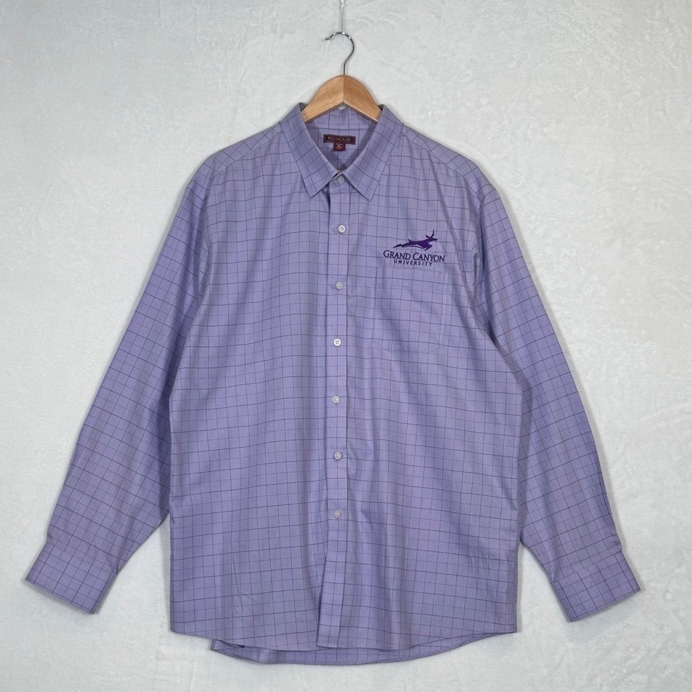Red House Purple Grand Canyon University Button Down Shirt XL